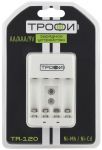 Устройство зарядное TR-120 (4хAA/4хAAA/1х9В"Крона") Трофи C0031279 Устройство зарядное TR-120 (4хAA/4хAAA/1х9В"Крона") Трофи C0031279