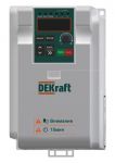Преобразователь частоты DEKV060 1.5кВт 220В 1ф DEKraft DEKV060G1R5S2