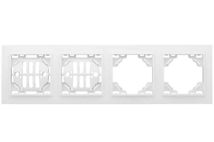 Рамка 4-м Минск горизонтальная бел. Basic EKF ERM-G-304-10