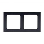 Рамка 2-м Стокгольм металл. черн. PROxima EKF EZM-G-303-10 Рамка 2-м Стокгольм металл. черн. PROxima EKF EZM-G-303-10