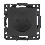 Розетка 1-м СП Стокгольм 10А IP20 без заземл. защ. шторки механизм черн. PROxima EKF EZR10-022-10 Розетка 1-м СП Стокгольм 10А IP20 без заземл. защ. шторки механизм черн. PROxima EKF EZR10-022-10