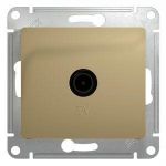 Розетка телевизионная проходная TV 1-м СП Glossa 4дБ механизм титан SE GSL000492 Розетка телевизионная проходная TV 1-м СП Glossa 4дБ механизм титан SE GSL000492