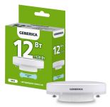 Лампа светодиодная T80 12Вт таблетка 6500К GX53 230В GENERICA LL-T80-12-230-65-GX53-G Лампа светодиодная T80 12Вт таблетка 6500К GX53 230В GENERICA LL-T80-12-230-65-GX53-G