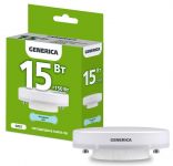 Лампа светодиодная T80 15Вт таблетка 6500К GX53 230В GENERICA LL-T80-15-230-65-GX53-G Лампа светодиодная T80 15Вт таблетка 6500К GX53 230В GENERICA LL-T80-15-230-65-GX53-G