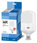Лампа светодиодная HP 30Вт 230В 6500К E27 IEK LLE-HP-30-230-65-E27 Лампа светодиодная HP 30Вт 230В 6500К E27 IEK LLE-HP-30-230-65-E27
