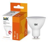 Лампа светодиодная ECO PAR16 софит 7Вт 230В 3000К GU10 IEK LLE-PAR16-7-230-30-GU10 Лампа светодиодная ECO PAR16 софит 7Вт 230В 3000К GU10 IEK LLE-PAR16-7-230-30-GU10