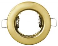 Светильник встраиваемый под лампу MR16 золото IEK LUVB0-GU05-1-K22 Светильник встраиваемый под лампу MR16 золото IEK LUVB0-GU05-1-K22