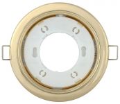 Светильник точечный GX53 встраив. зол. IEK LUVB0-GX53-1-K22