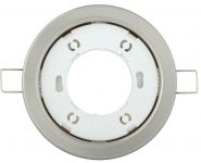 Светильник точечный GX53 встраив. матов. хром. IEK LUVB0-GX53-1-K27