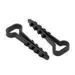 Дюбель-хомут d6х12мм для плоского кабеля полипропилен черн. (уп.50шт) EKF plc-cd-6x12b Дюбель-хомут d6х12мм для плоского кабеля полипропилен черн. (уп.50шт) EKF plc-cd-6x12b