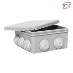 Коробка распаячная КМР-030-014 с крышкой 100х100х50 10 мембранных вводов IP55 EKF plc-kmr-030-014 Коробка распаячная КМР-030-014 с крышкой 100х100х50 10 мембранных вводов IP55 EKF plc-kmr-030-014