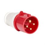Вилка переносная 024 32А 3P+PE 380В IP44 EKF ps-024-32-380 Вилка переносная 024 32А 3P+PE 380В IP44 EKF ps-024-32-380