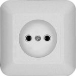 Розетка 1-м СП Прима 10А IP20 250В без заземл. без защ. шторок бел. (опт. упак.) SchE RS10-184-B Розетка 1-м СП Прима 10А IP20 250В без заземл. без защ. шторок бел. (опт. упак.) SchE RS10-184-B