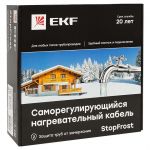 Кабель нагревательный саморег. 15Вт/м для обогрева трубопроводов StopFrost Inside 3м EKF SFI-15-3 Кабель нагревательный саморег. 15Вт/м для обогрева трубопроводов StopFrost Inside 3м EKF SFI-15-3