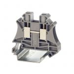 Клемма проходная винтовой зажим 2 точки подключения 10кв.мм сер. DKC TUR-10 Клемма проходная винтовой зажим 2 точки подключения 10кв.мм сер. DKC TUR-10