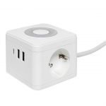 Удлинитель "Куб" 2х1.3м 2USB 2.4А+Type C + Ночник 1кв.мм EKF UBA-CUB-2-TC Удлинитель "Куб" 2х1.3м 2USB 2.4А+Type C + Ночник 1кв.мм EKF UBA-CUB-2-TC