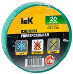 Изолента ПВХ 0.13х15мм (рул.20м) зел. IEK UIZ-13-10-K06 Изолента ПВХ 0.13х15мм (рул.20м) зел. IEK UIZ-13-10-K06