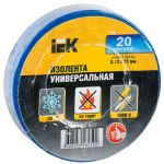 Изолента ПВХ 0.13х15мм (рул.20м) син. IEK UIZ-13-10-K07 Изолента ПВХ 0.13х15мм (рул.20м) син. IEK UIZ-13-10-K07