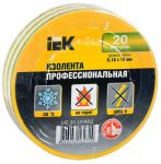 Изолента ПВХ 0.18х19мм желт./зел. (рул.20м) IEK UIZ-20-10-K52 Изолента ПВХ 0.18х19мм желт./зел. (рул.20м) IEK UIZ-20-10-K52