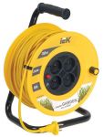 Удлинитель на катушке 4х30м без заземл. 6А IP20 Garden УК30 2х0.75 термозащита IEK WKP23-06-04-30 Удлинитель на катушке 4х30м без заземл. 6А IP20 Garden УК30 2х0.75 термозащита IEK WKP23-06-04-30
