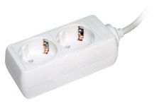 Удлинитель 2х3м с заземл. 16А IP20 У02 2P+PE 250В 3х1 IEK WYP10-16-02-03-Z-N Удлинитель 2х3м с заземл. 16А IP20 У02 2P+PE 250В 3х1 IEK WYP10-16-02-03-Z-N